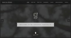 Desktop Screenshot of martingribek.com